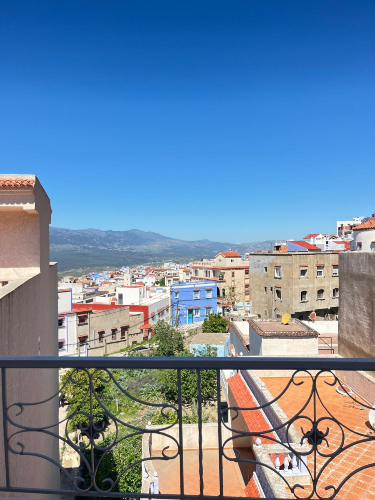 Perla Azul Penthouse Apartment Chefchaouen Exterior photo