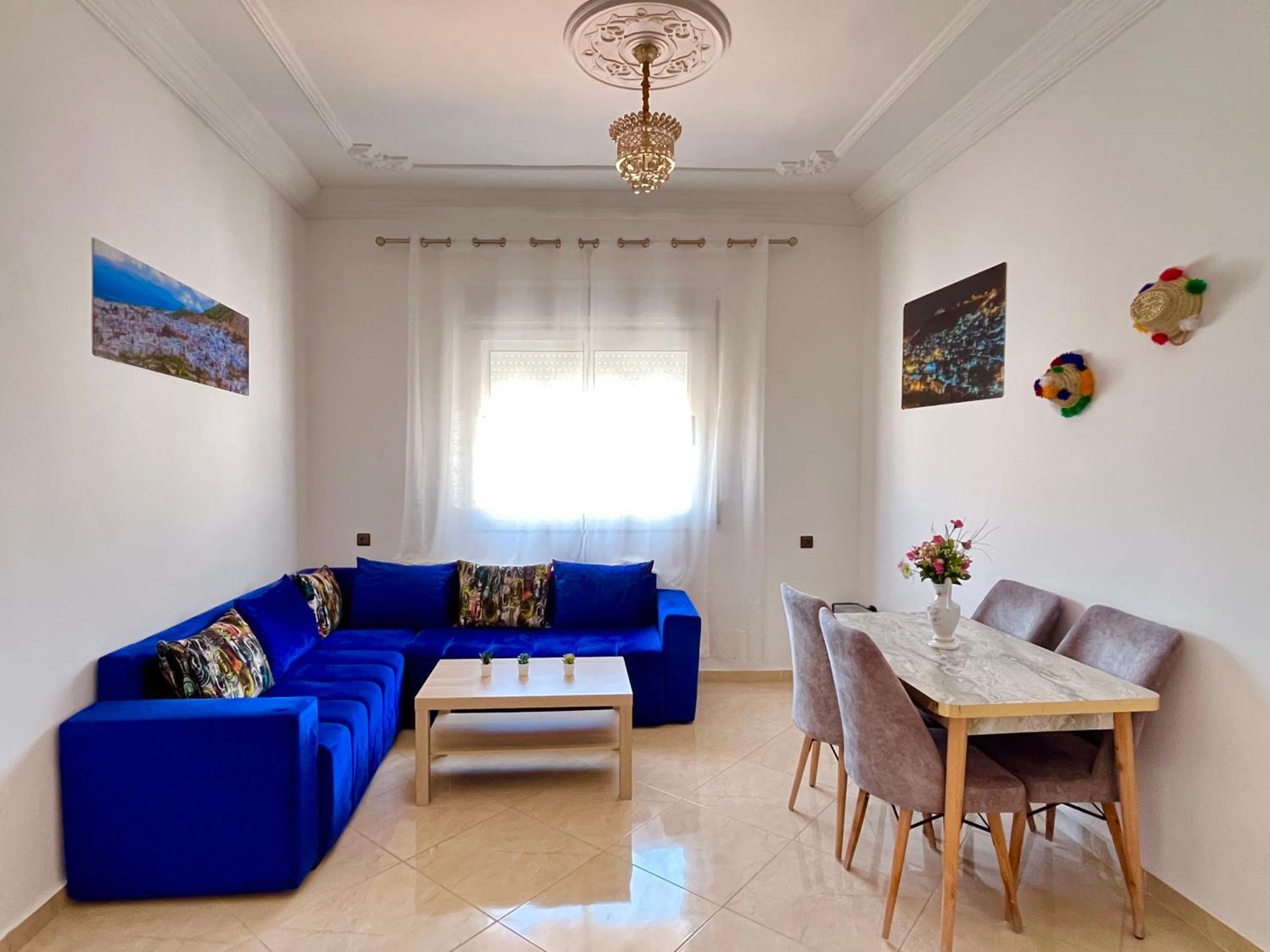 Perla Azul Penthouse Apartment Chefchaouen Exterior photo
