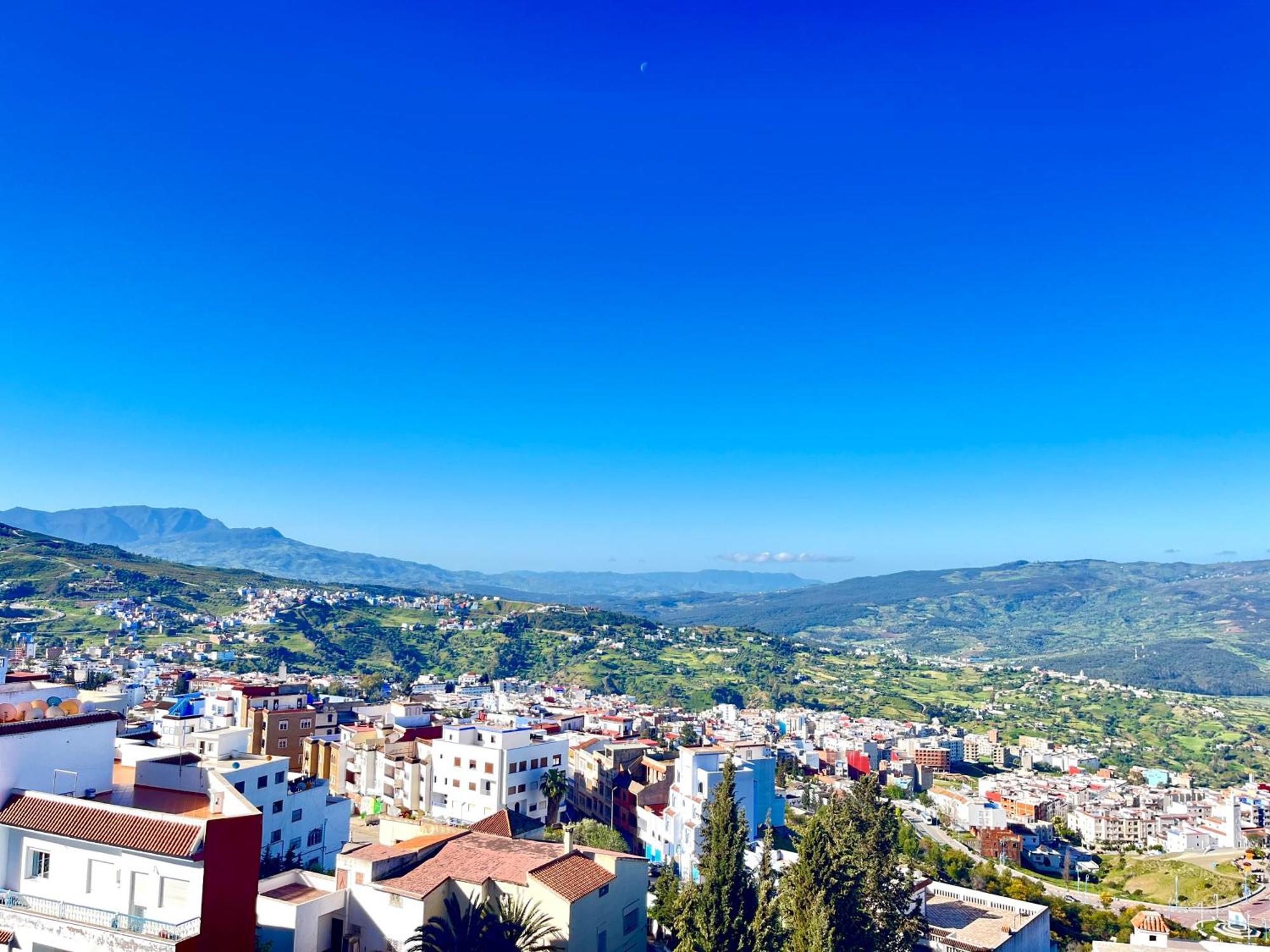 Perla Azul Penthouse Apartment Chefchaouen Exterior photo